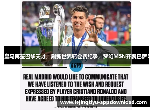 皇马再签巴黎天才，刷新世界转会费纪录，梦幻MSN齐聚巴萨！